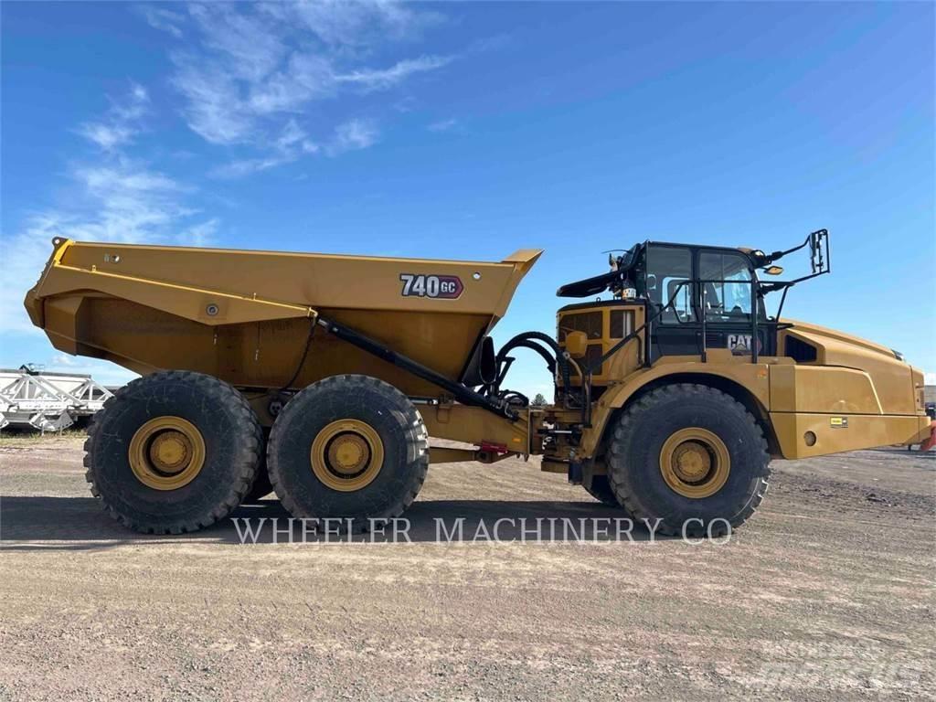 CAT 740 GC TG Kloubové dempry