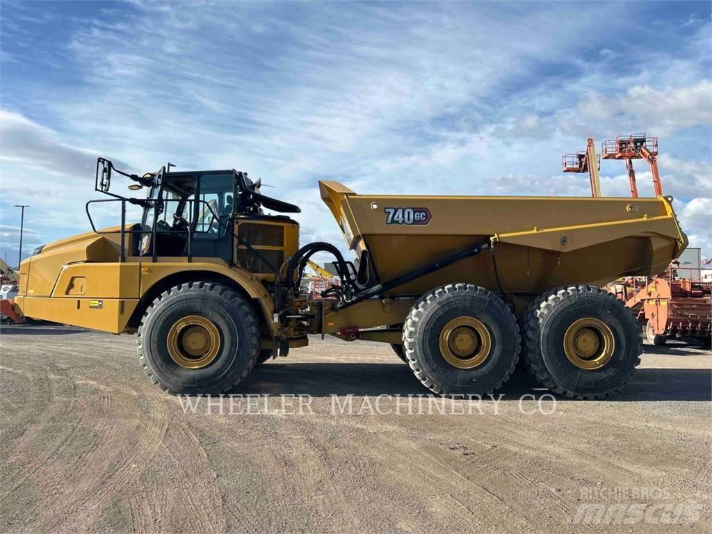 CAT 740 GC TG Kloubové dempry