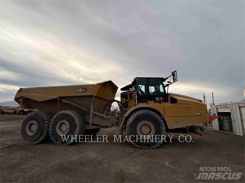 CAT 740 GC TG Kloubové dempry