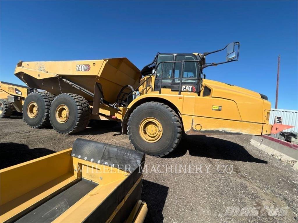 CAT 740 GC TG Kloubové dempry