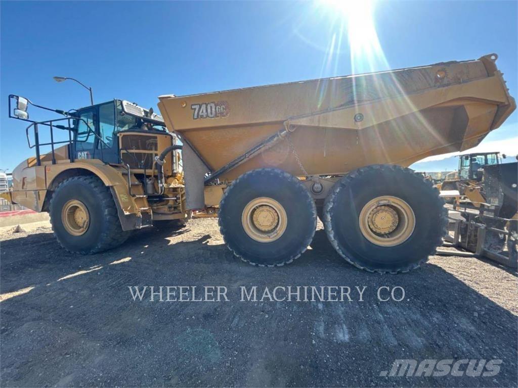 CAT 740 GC TG Kloubové dempry