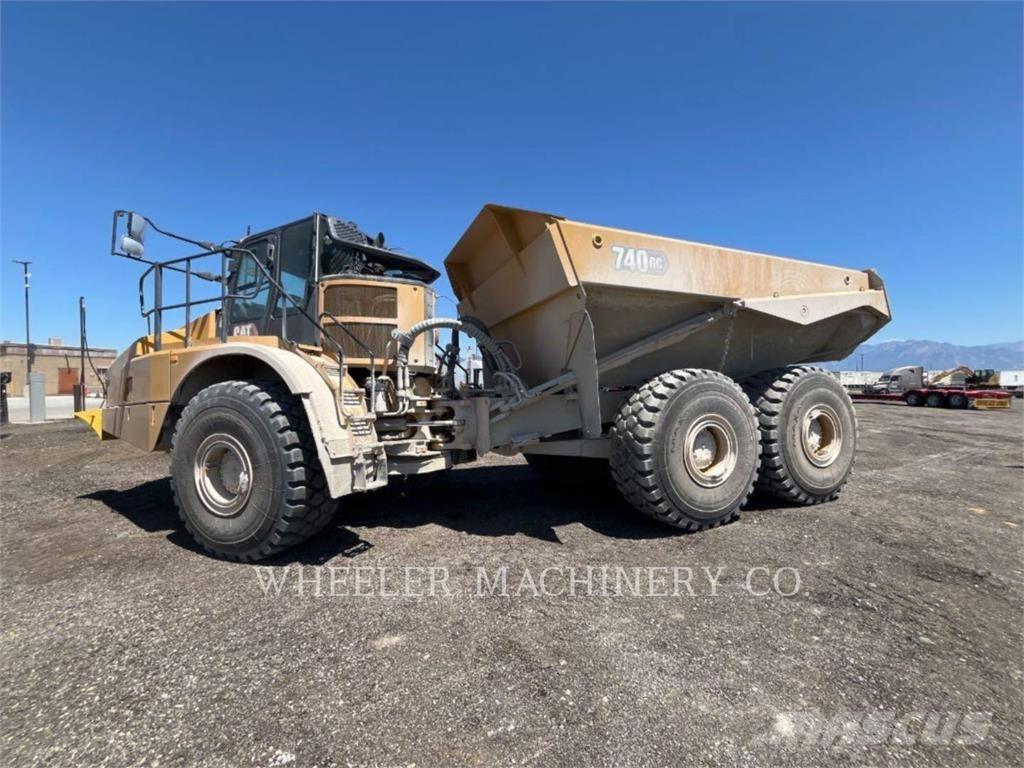 CAT 740 GC TG Kloubové dempry