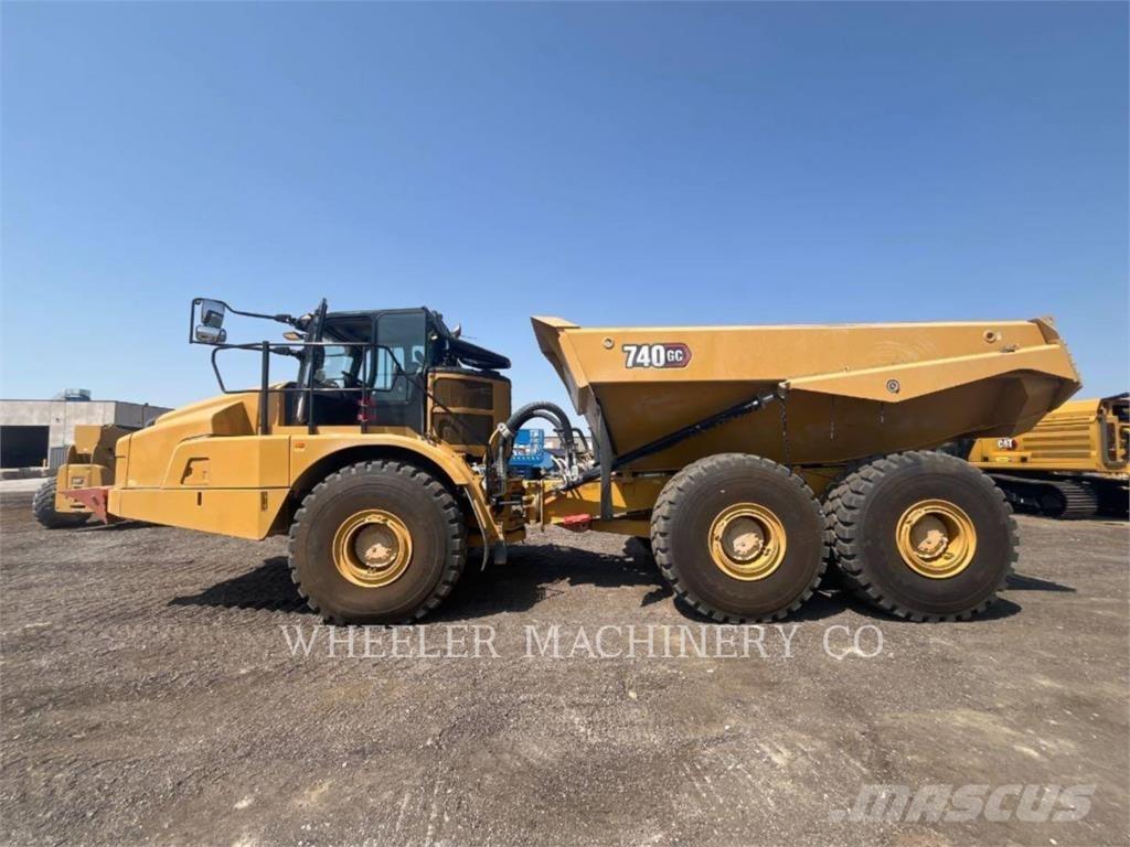 CAT 740 GC TG Kloubové dempry