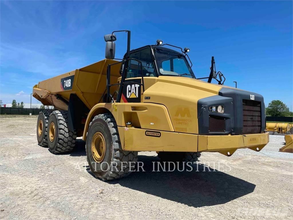 CAT 740B Kloubové dempry