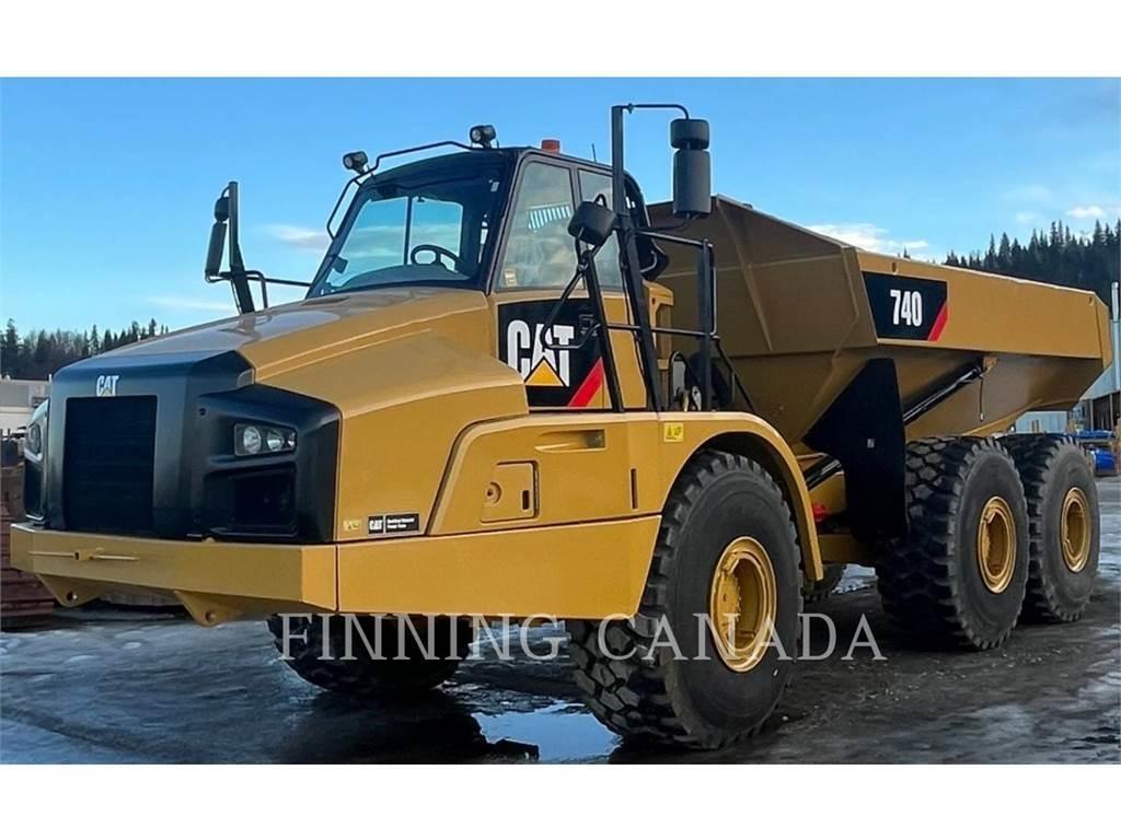 CAT 740B Kloubové dempry