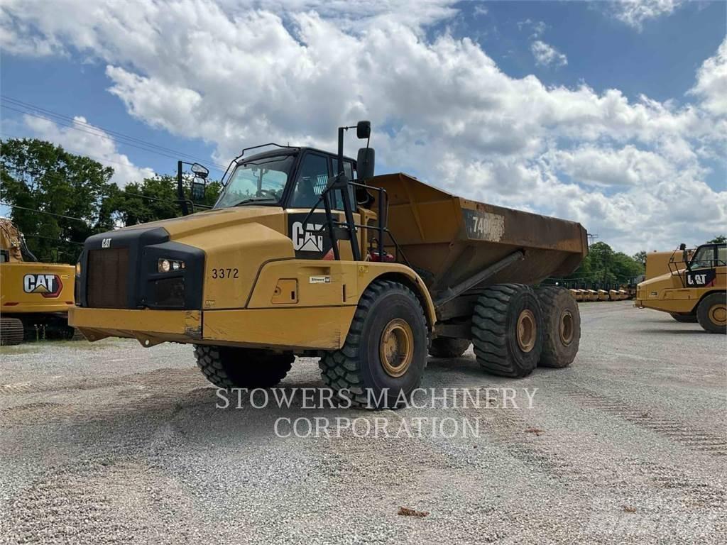 CAT 740B Kloubové dempry