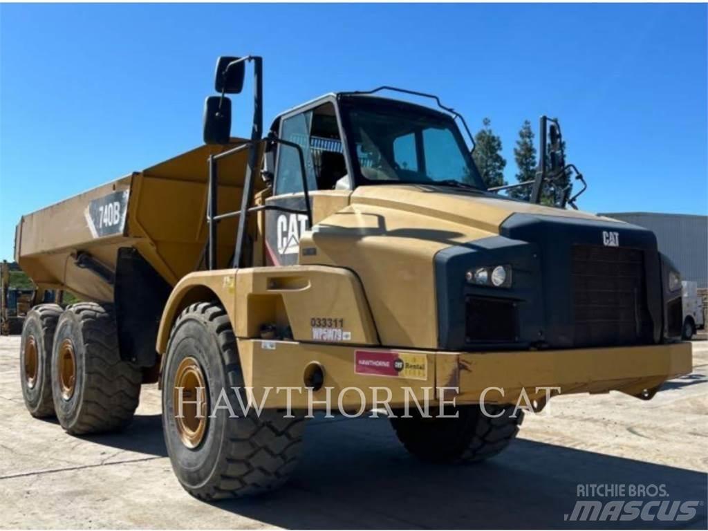 CAT 740B Kloubové dempry