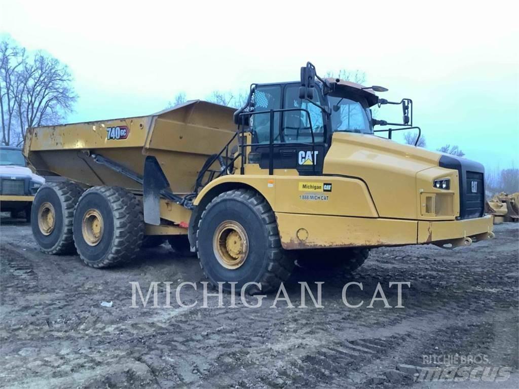 CAT 740GC Kloubové dempry