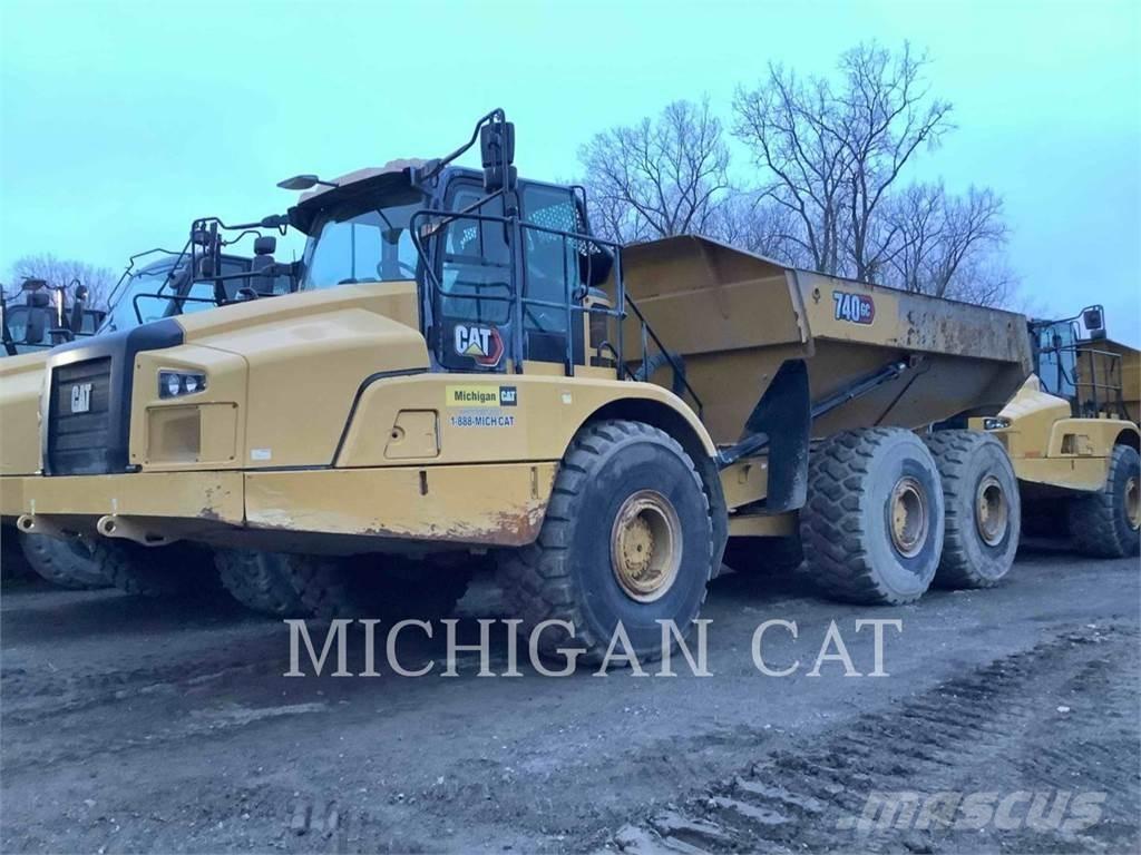 CAT 740GC Kloubové dempry