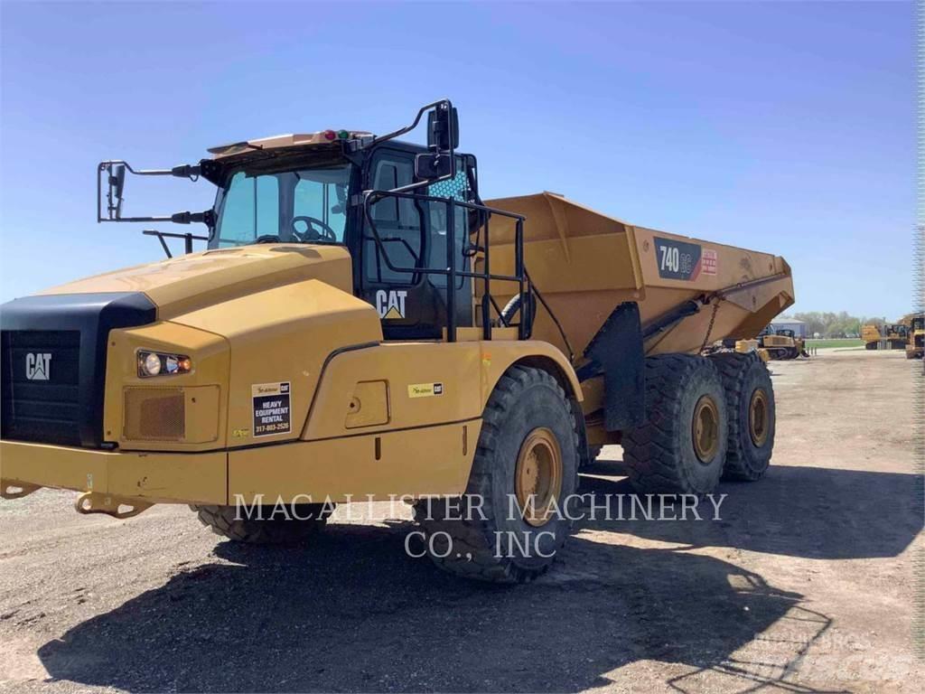 CAT 740GC Kloubové dempry
