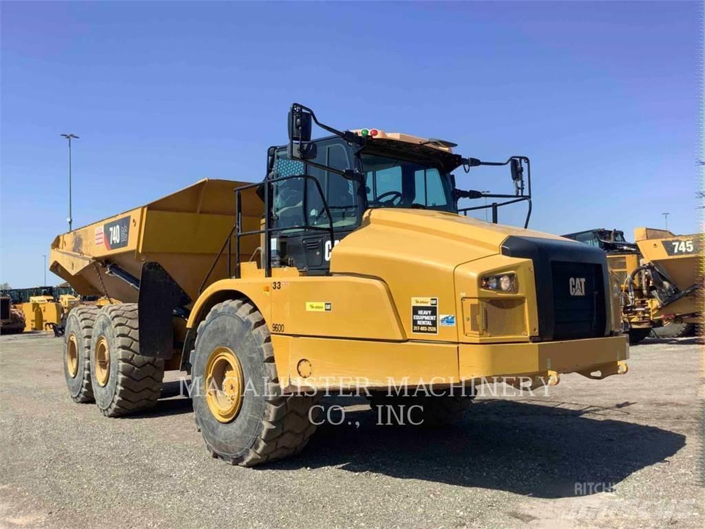 CAT 740GC Kloubové dempry