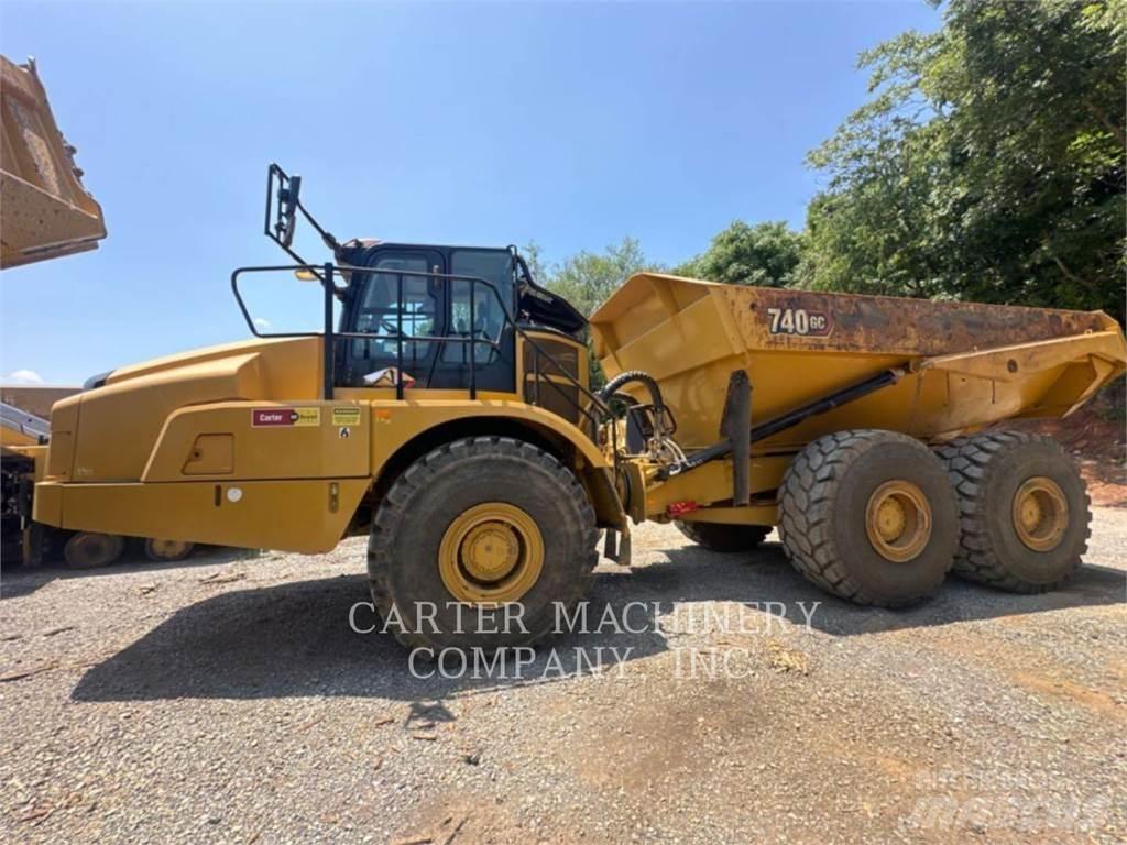 CAT 740GC Kloubové dempry