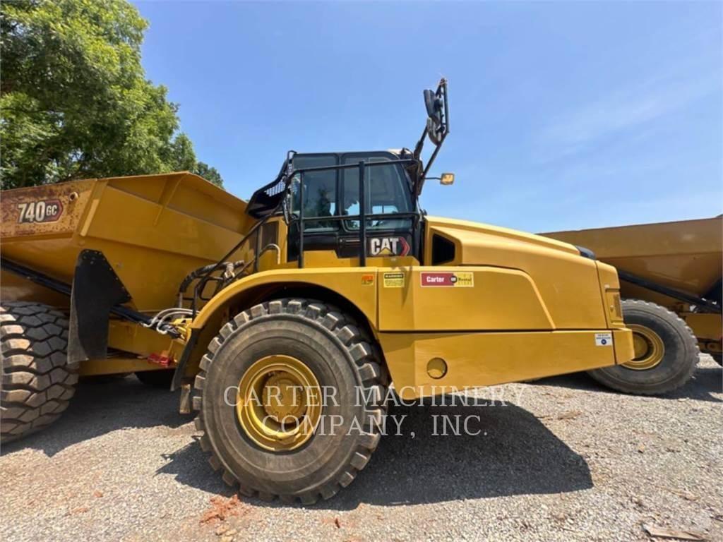 CAT 740GC Kloubové dempry