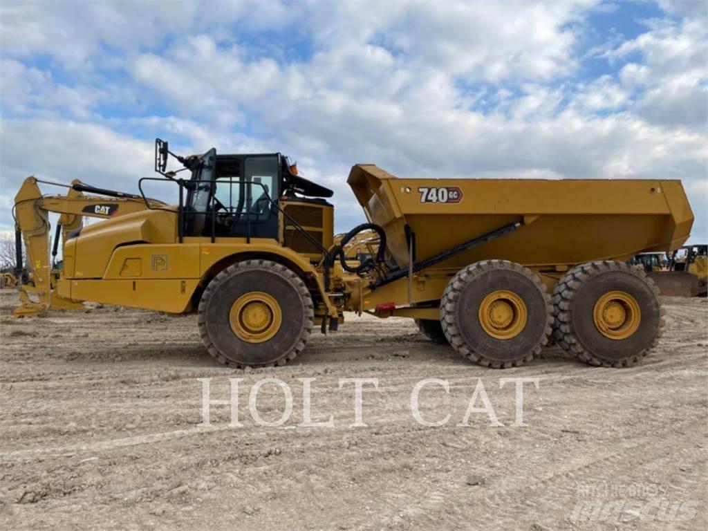 CAT 740GC Kloubové dempry