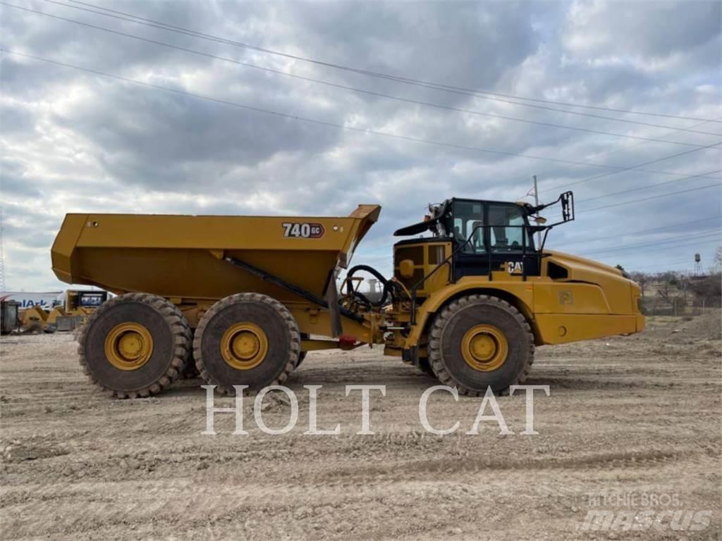 CAT 740GC Kloubové dempry