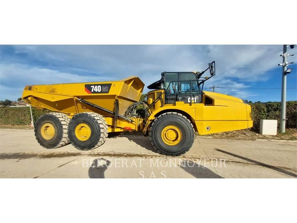 CAT 740GC Kloubové dempry