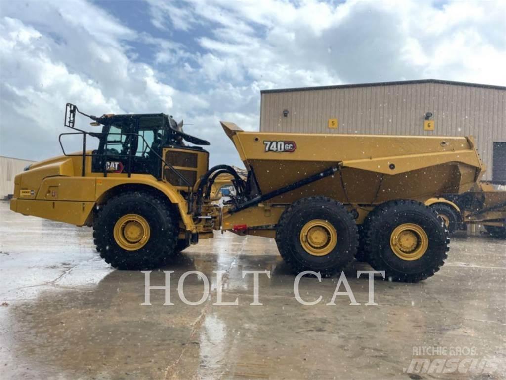 CAT 740GC Kloubové dempry