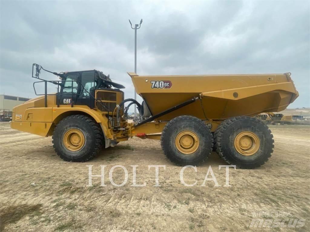 CAT 740GC Kloubové dempry