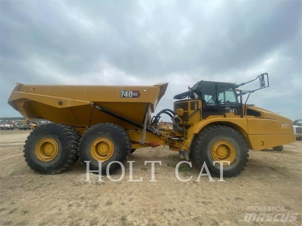 CAT 740GC Kloubové dempry