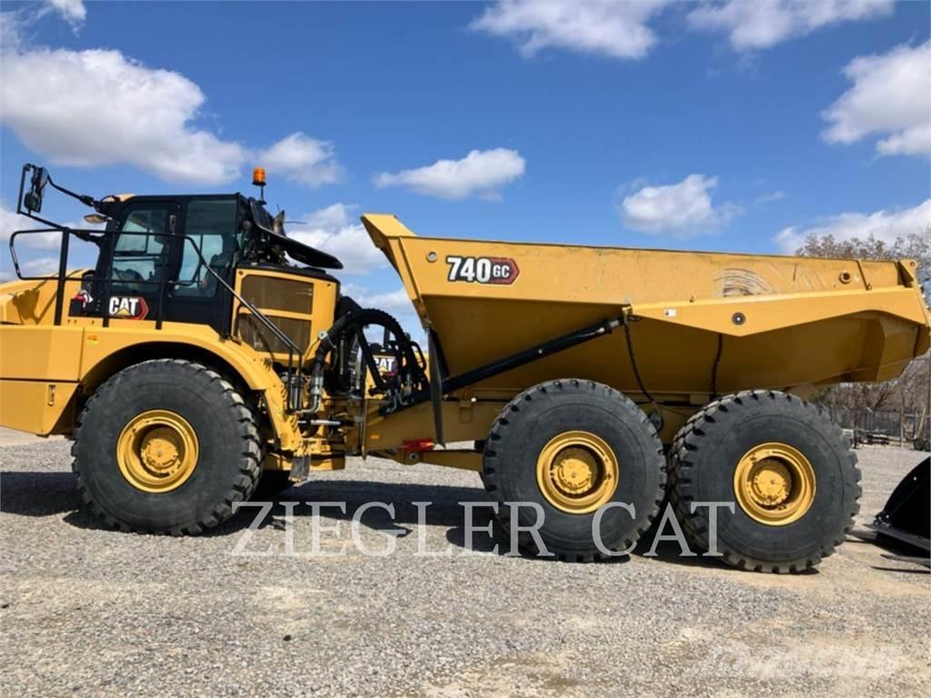 CAT 740GC Kloubové dempry
