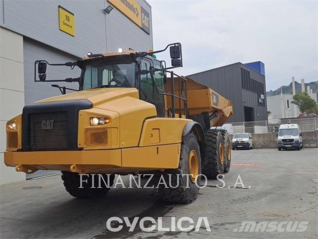 CAT 740GC Kloubové dempry