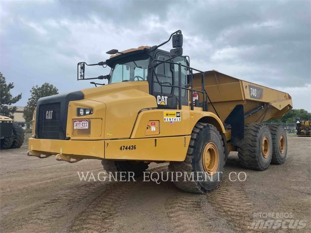 CAT 740GC Kloubové dempry