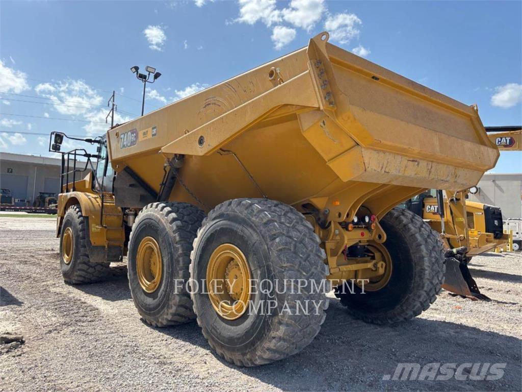 CAT 740GC-04 Kloubové dempry