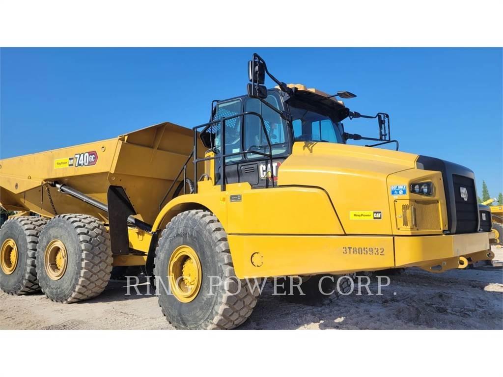 CAT 740GCTG Kloubové dempry