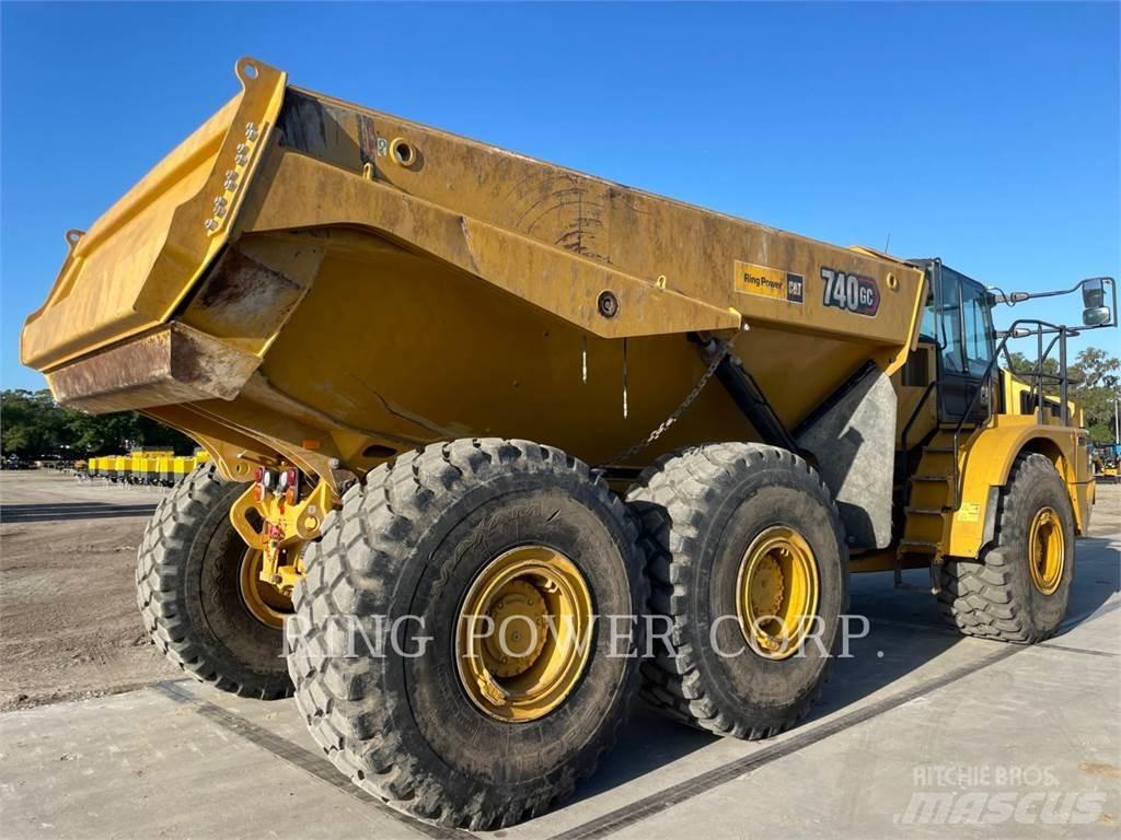 CAT 740GCTG Kloubové dempry