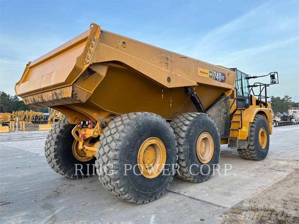 CAT 740GCTG Kloubové dempry