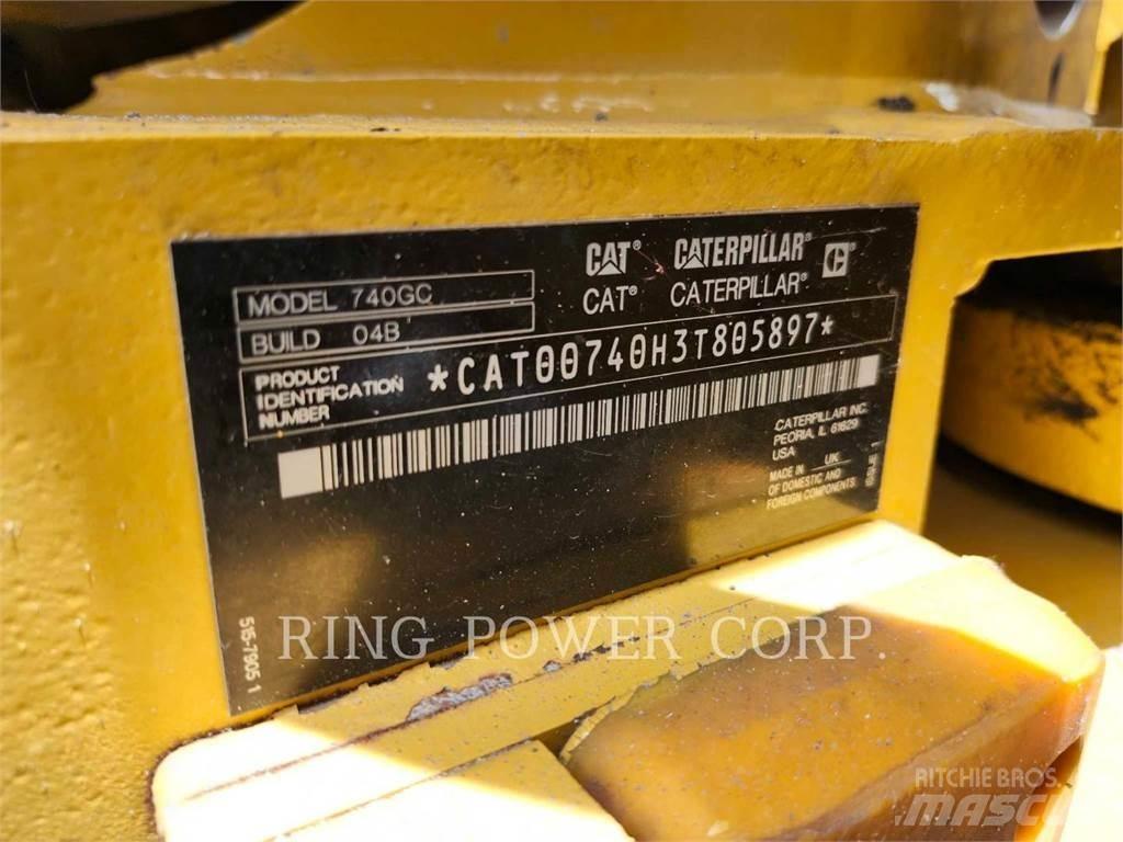 CAT 740GCTG Kloubové dempry