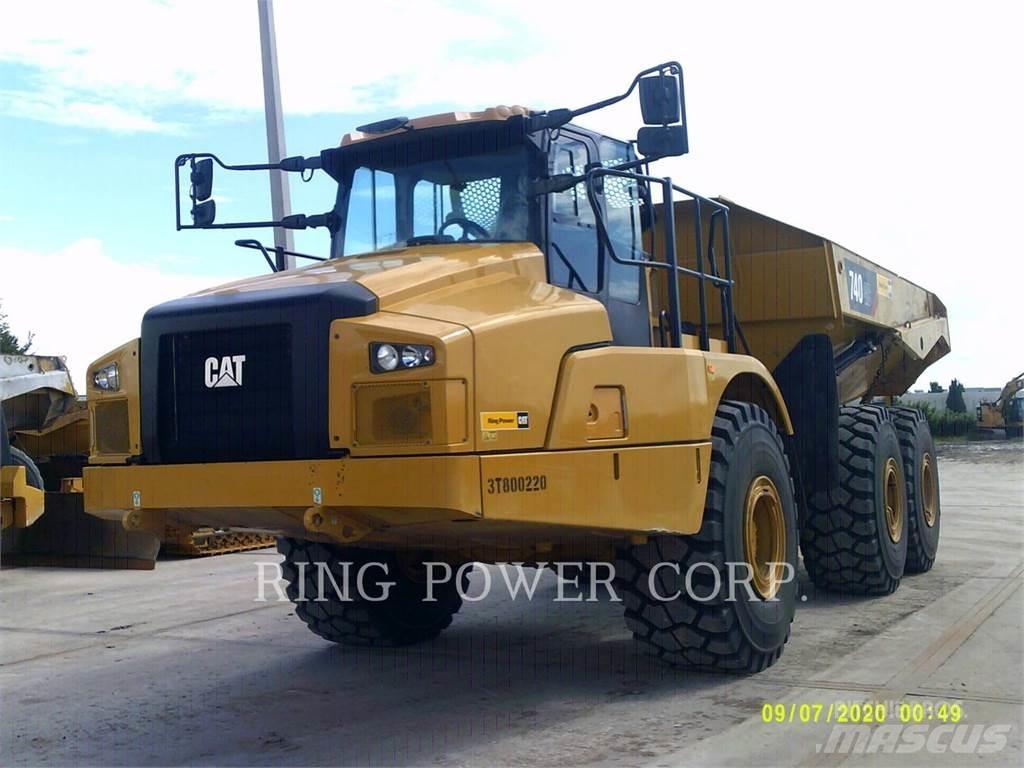 CAT 740GCTG Kloubové dempry
