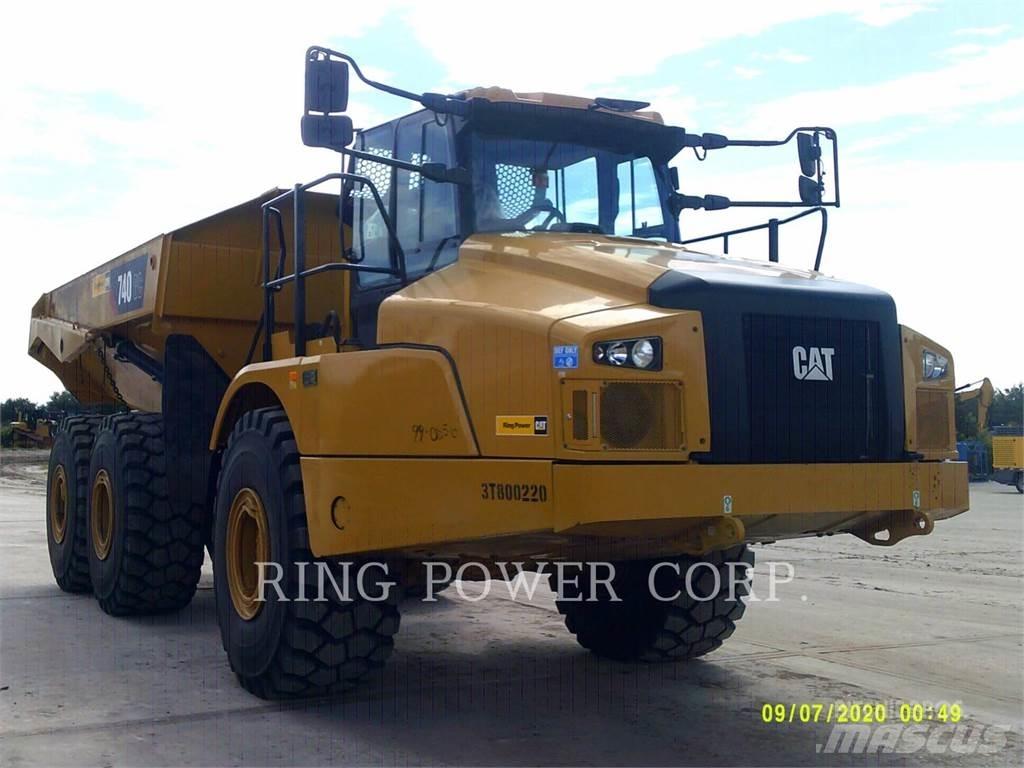CAT 740GCTG Kloubové dempry