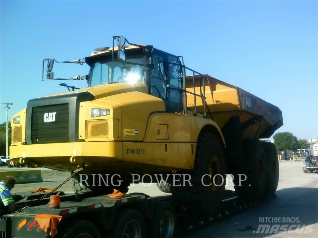 CAT 740GCTG Kloubové dempry