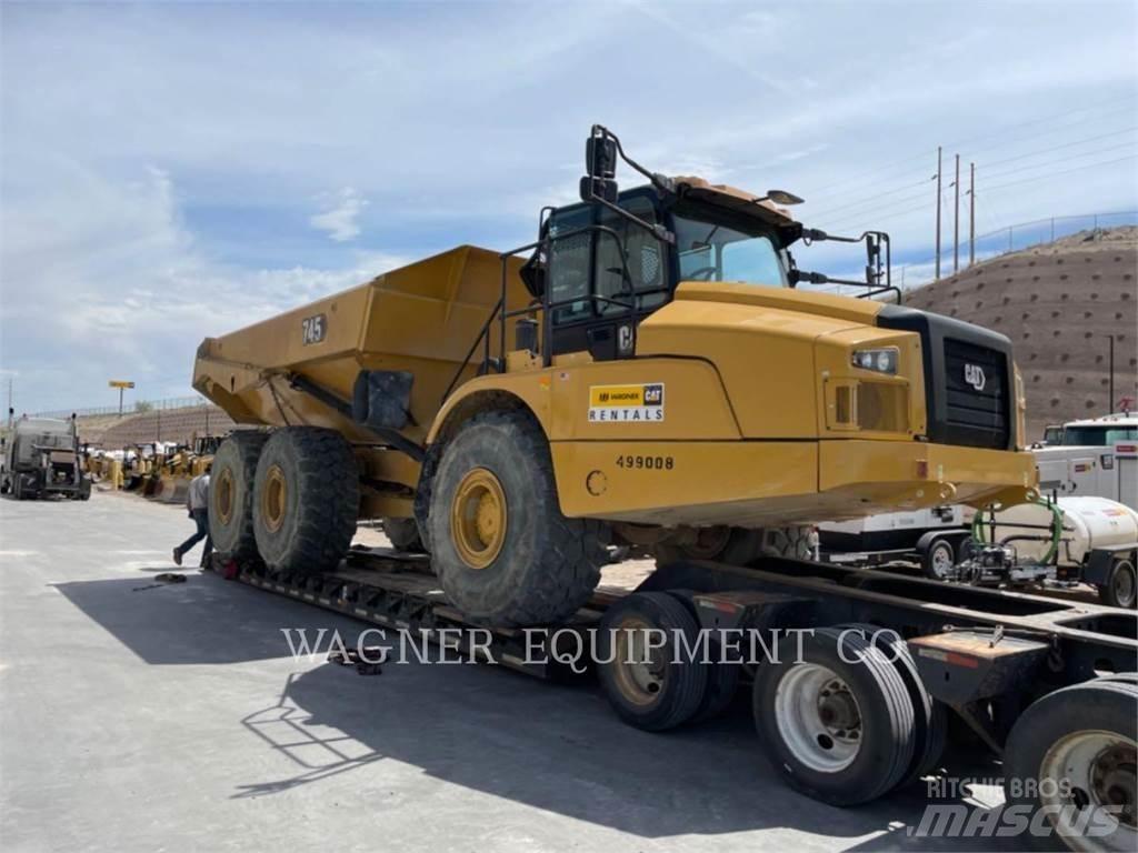 CAT 745 Kloubové dempry