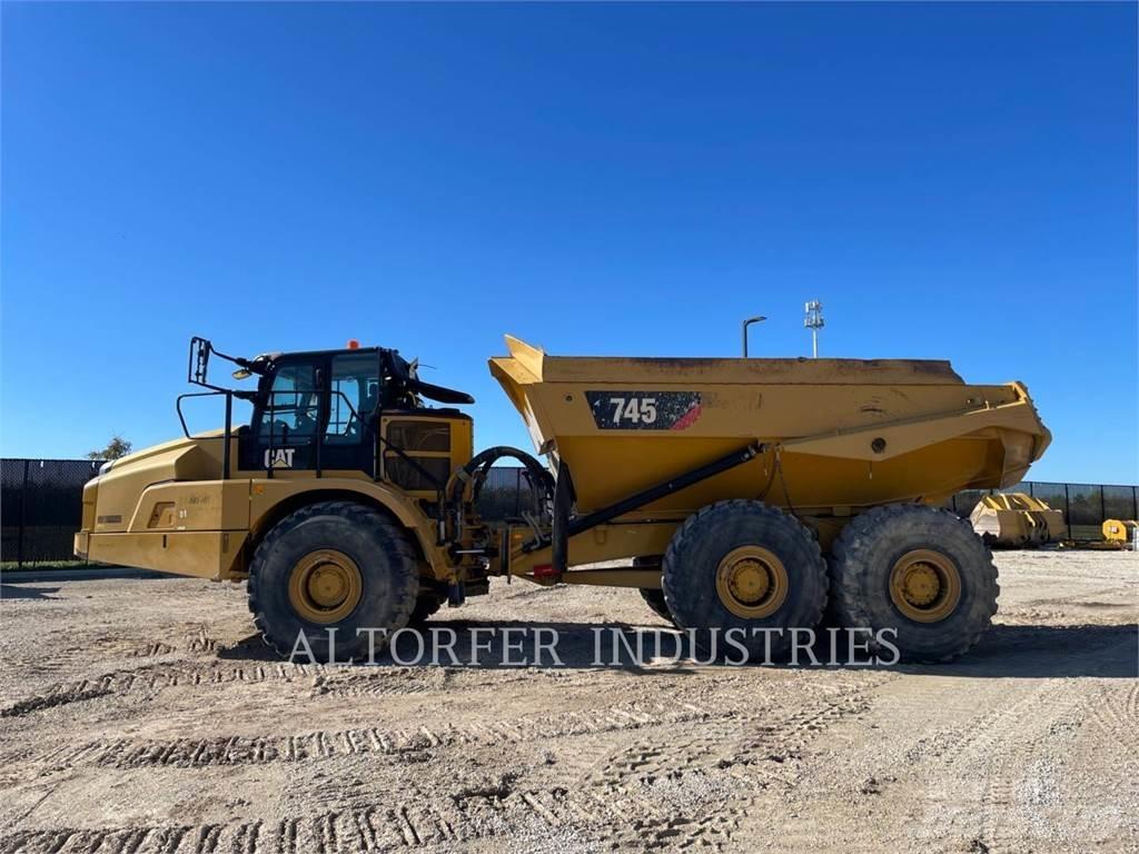 CAT 745 Kloubové dempry