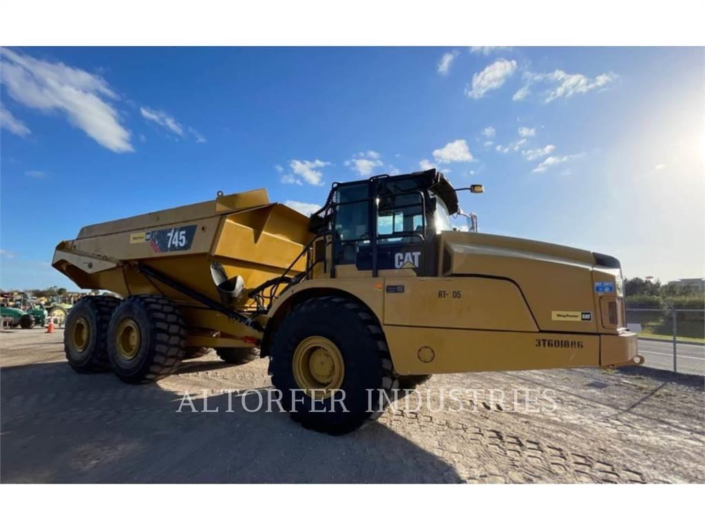 CAT 745 Kloubové dempry