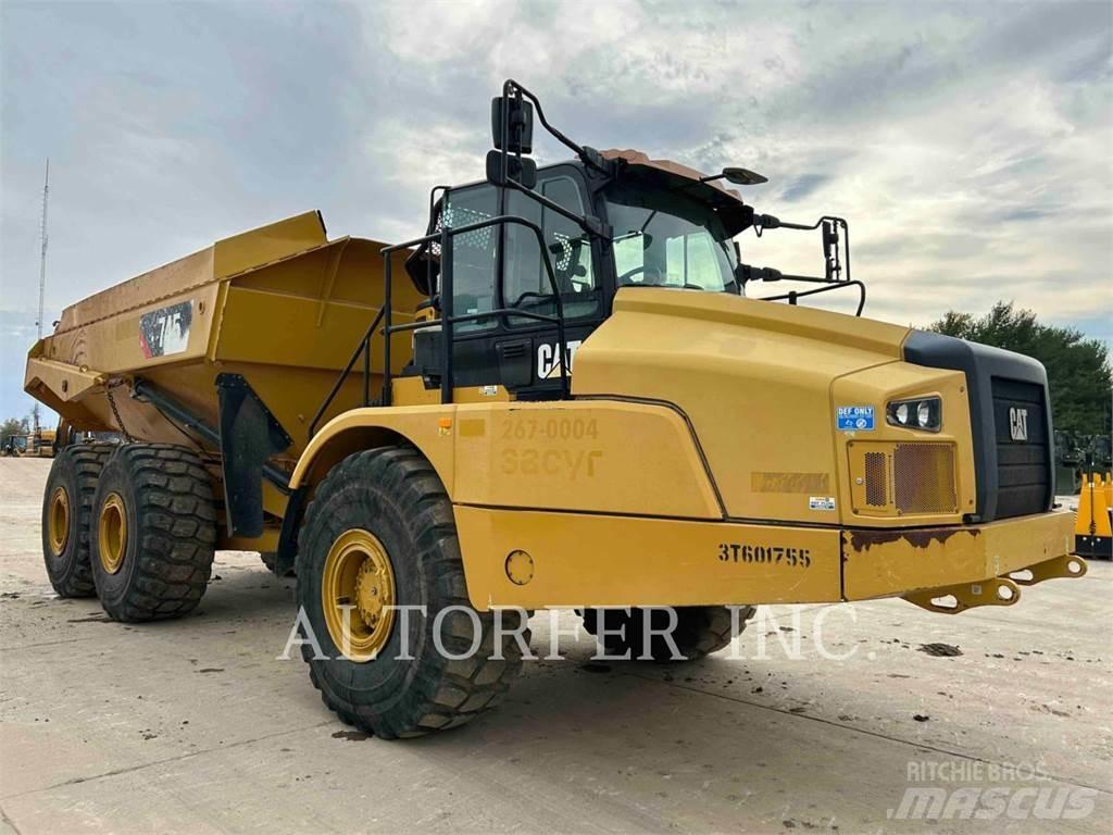 CAT 745 Kloubové dempry