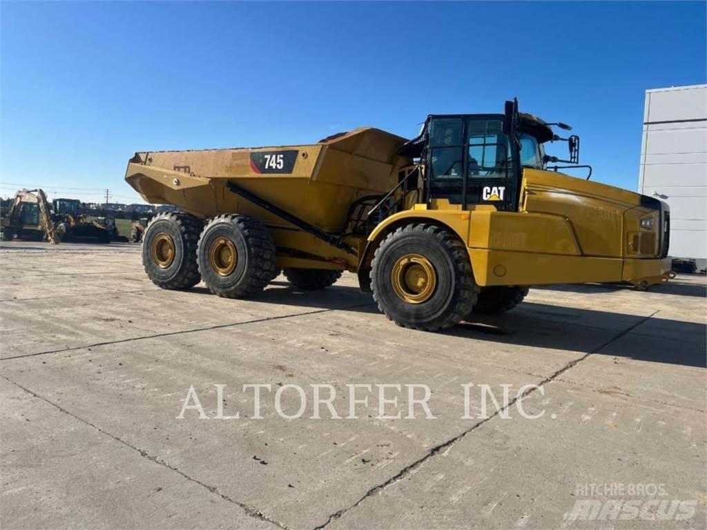 CAT 745 Kloubové dempry