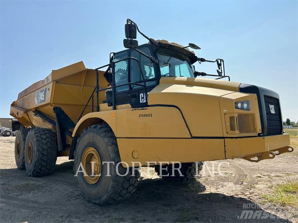 CAT 745 Kloubové dempry