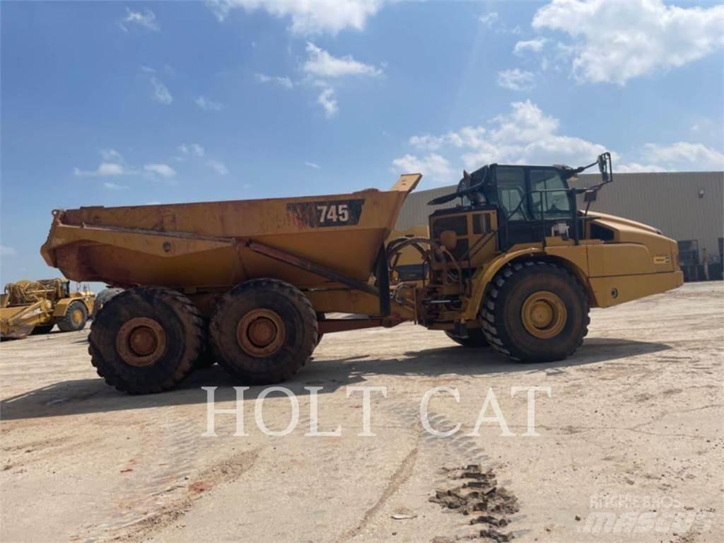 CAT 745 Kloubové dempry