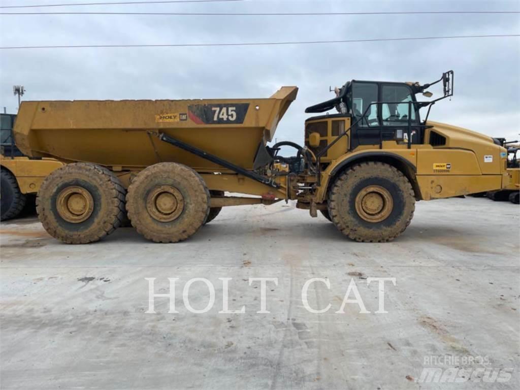 CAT 745 Kloubové dempry