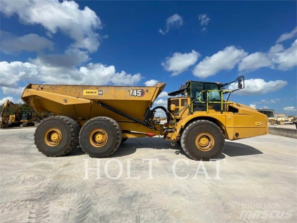 CAT 745 Kloubové dempry