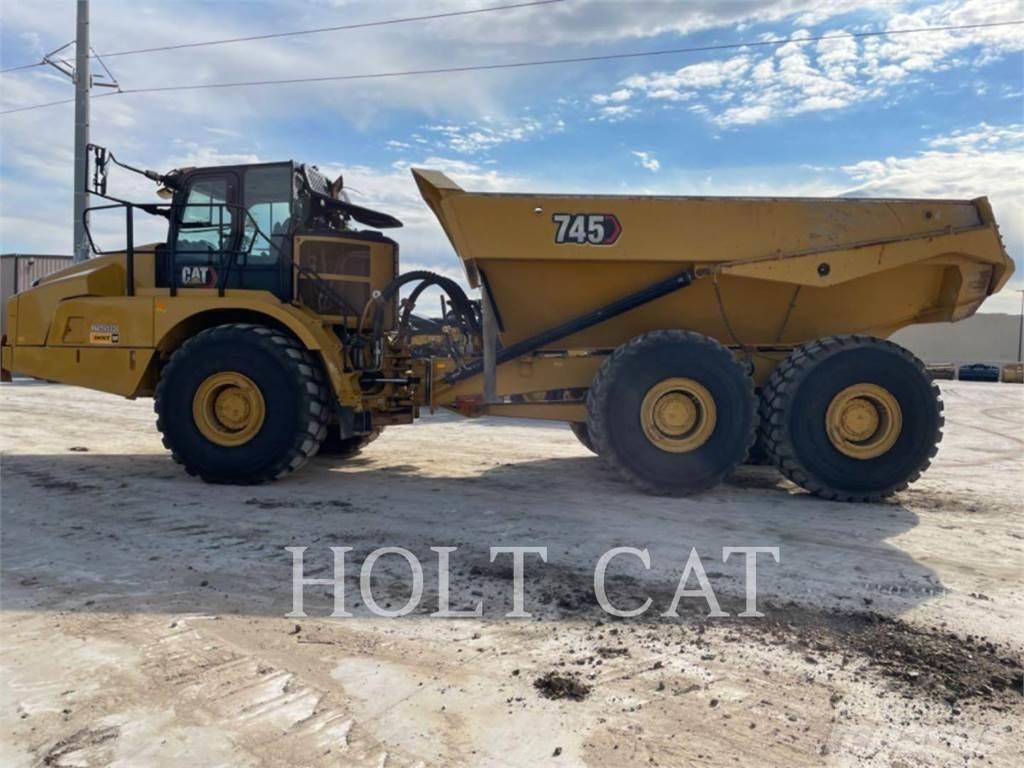 CAT 745 Kloubové dempry
