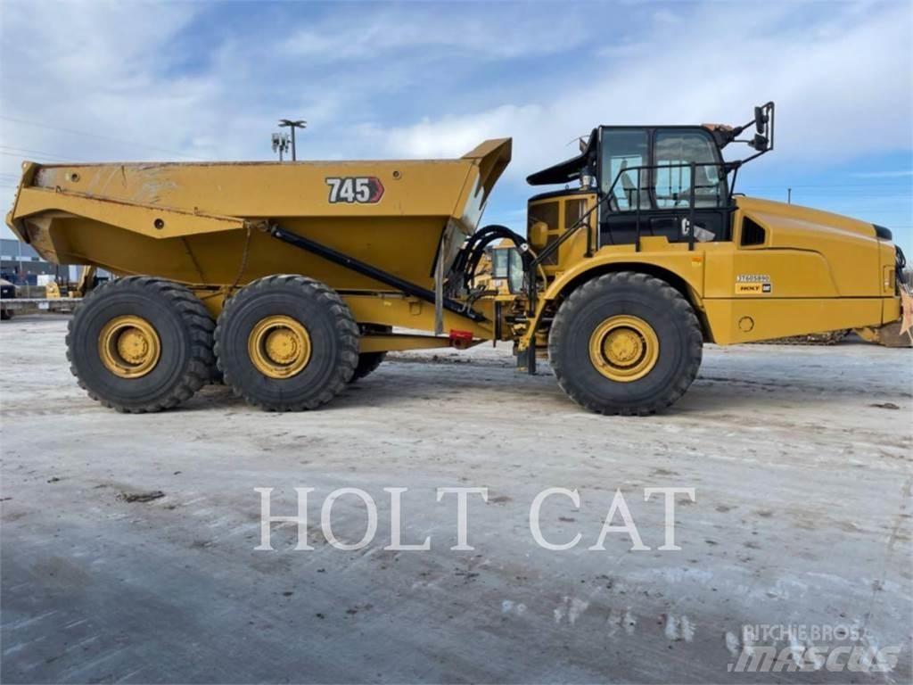 CAT 745 Kloubové dempry
