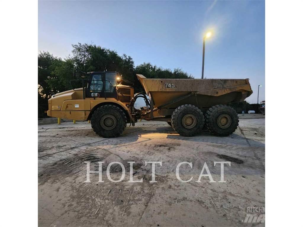 CAT 745 Kloubové dempry