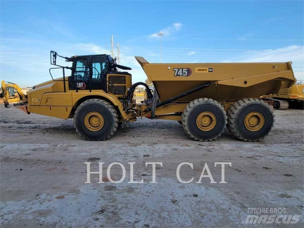 CAT 745 Kloubové dempry