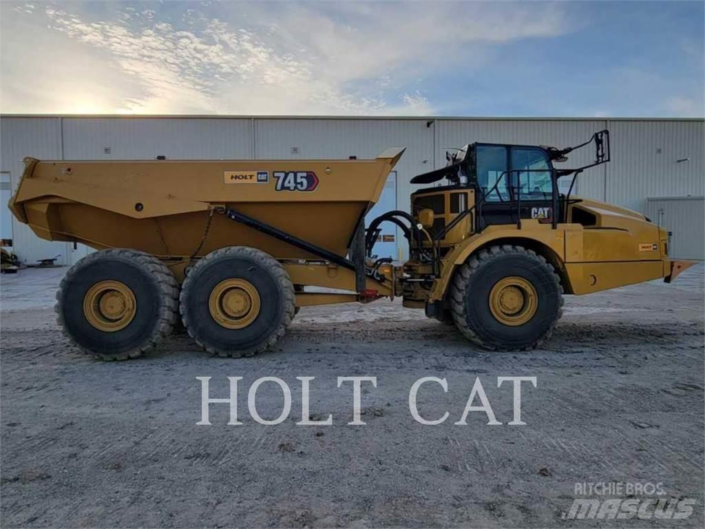 CAT 745 Kloubové dempry