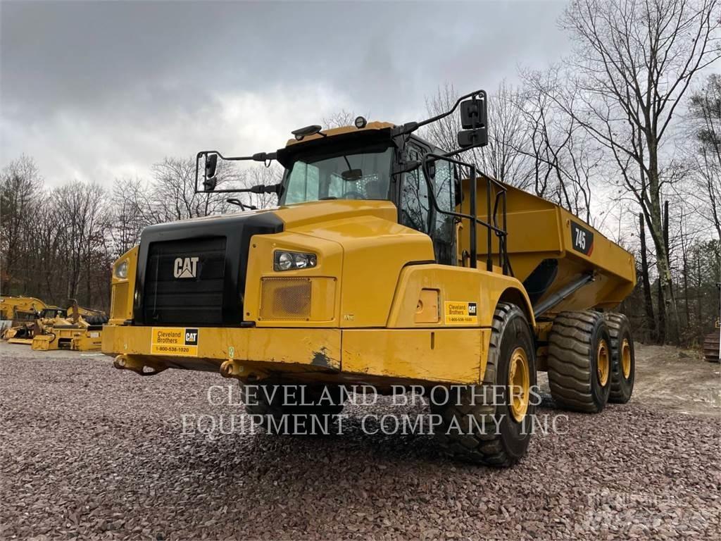 CAT 745 Kloubové dempry