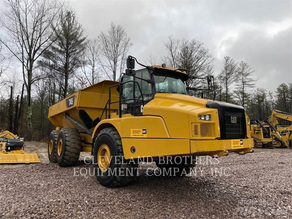 CAT 745 Kloubové dempry